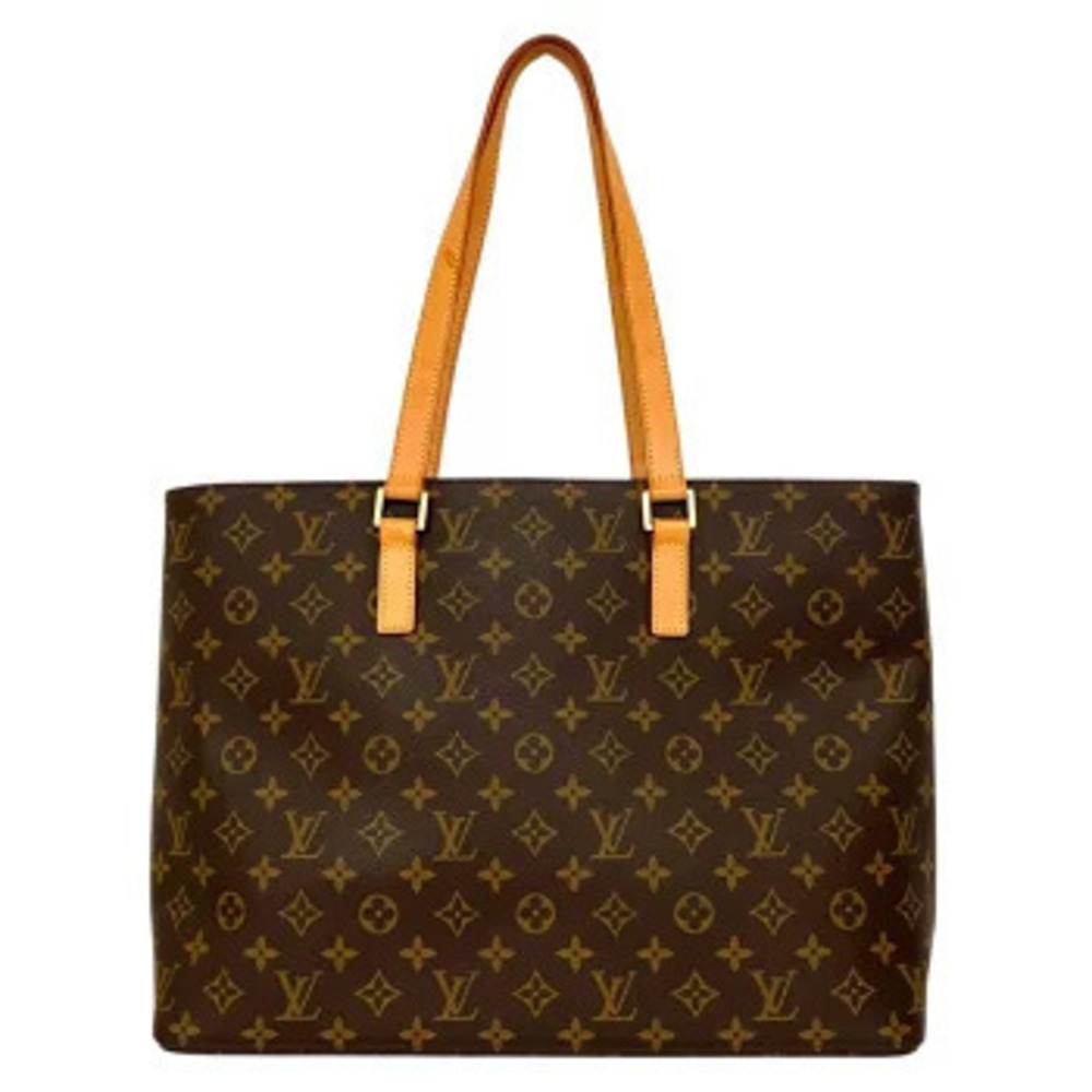 LOUIS VUITTON Luco Monogram Shoulder Bag Brown Tote